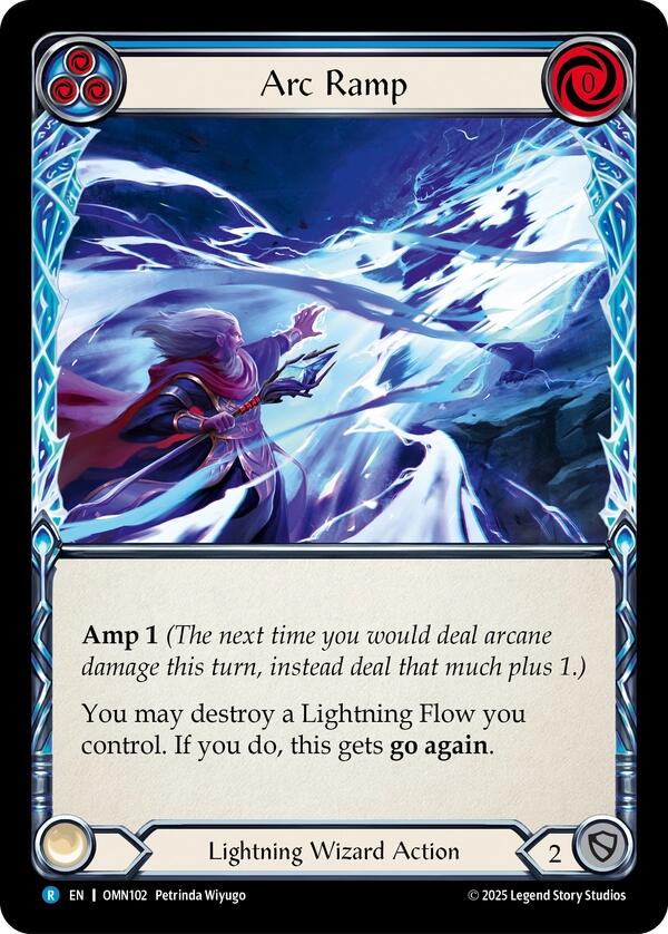 Arc Ramp (Blue) [OMN102] (Omens of the Third Age) | Good Games Morley