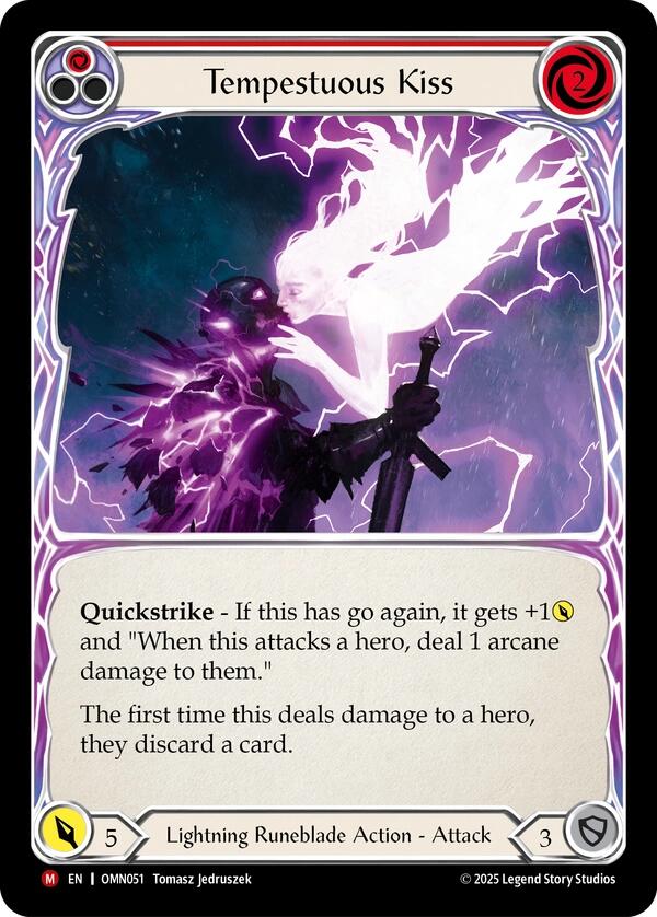 Tempestuous Kiss [OMN051] (Omens of the Third Age) | Good Games Morley