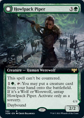 Howlpack Piper // Wildsong Howler (Extended Art) [Innistrad: Crimson Vow] | Good Games Morley