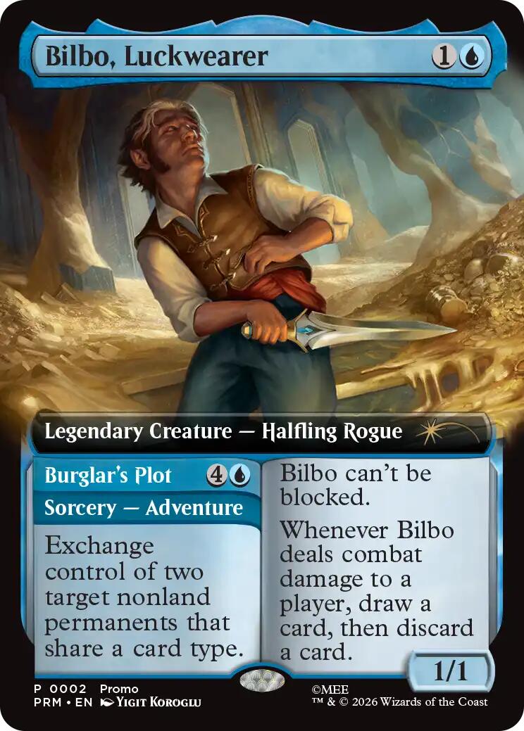 Bilbo, Luckwearer (Extended Art) [Media Promos] | Good Games Morley