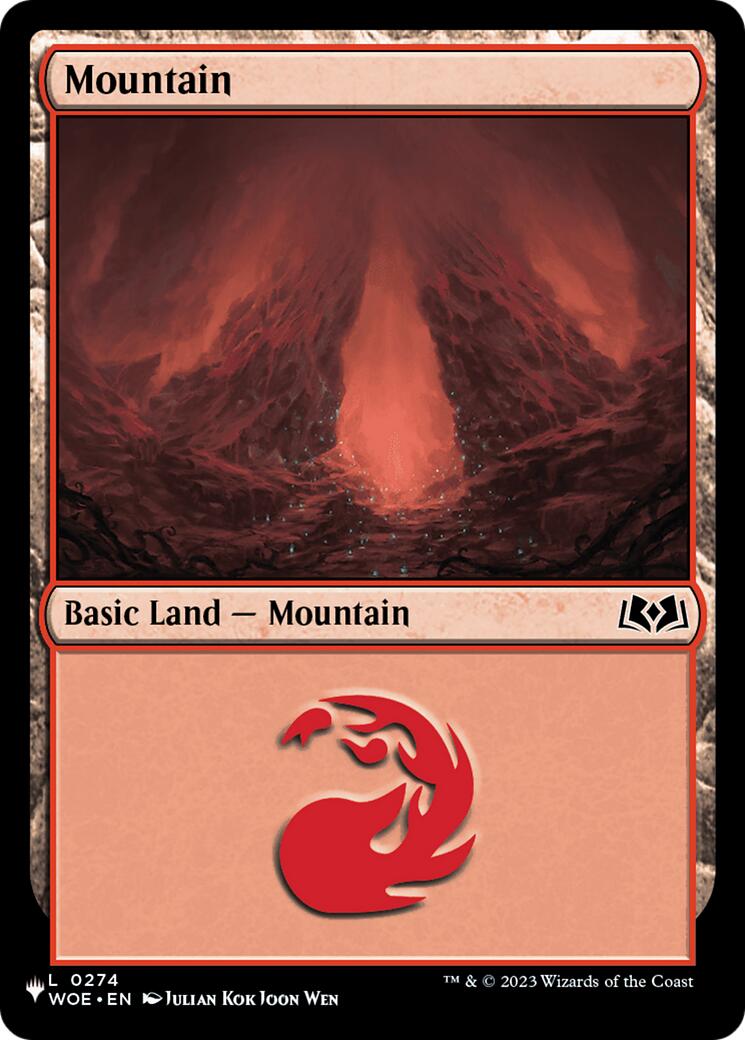 Mountain (0274) (WOE) [The List] | Good Games Morley