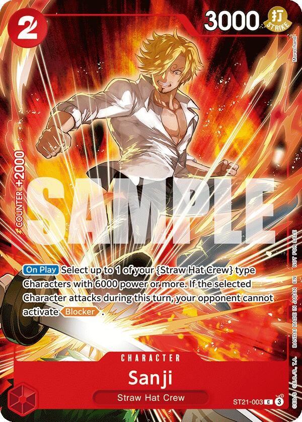 Sanji (Welcome Pack 2026 Vol.1) [One Piece Promotion Cards] | Good Games Morley
