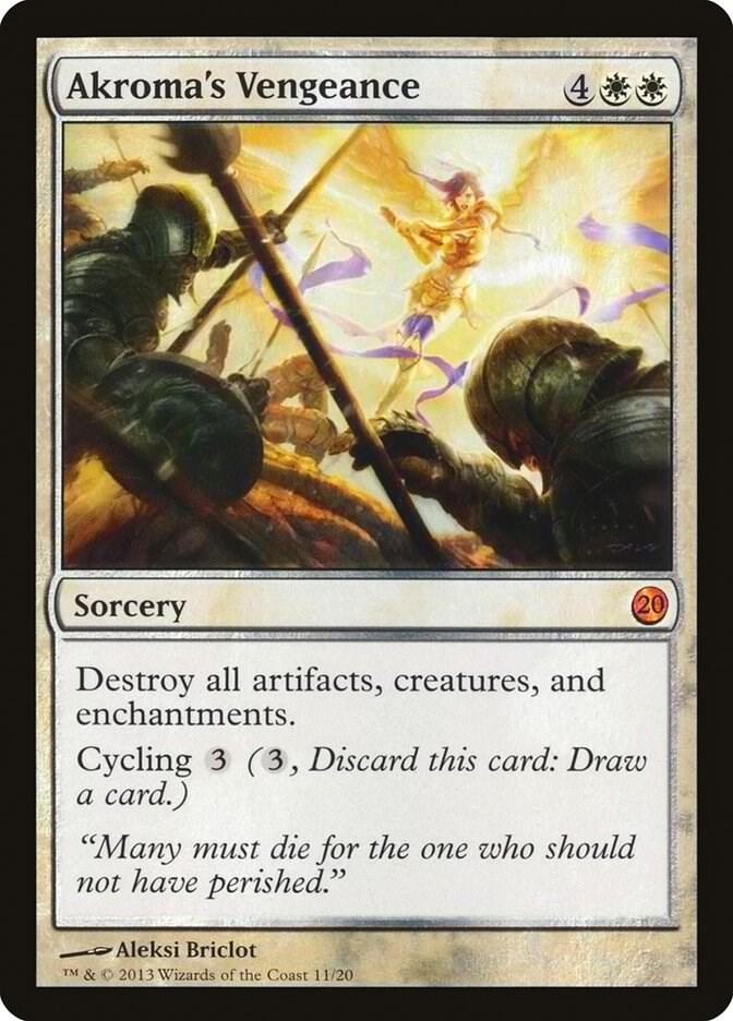 Akroma's Vengeance 11 (From the Vault: Twenty)  - Foil | Good Games Morley