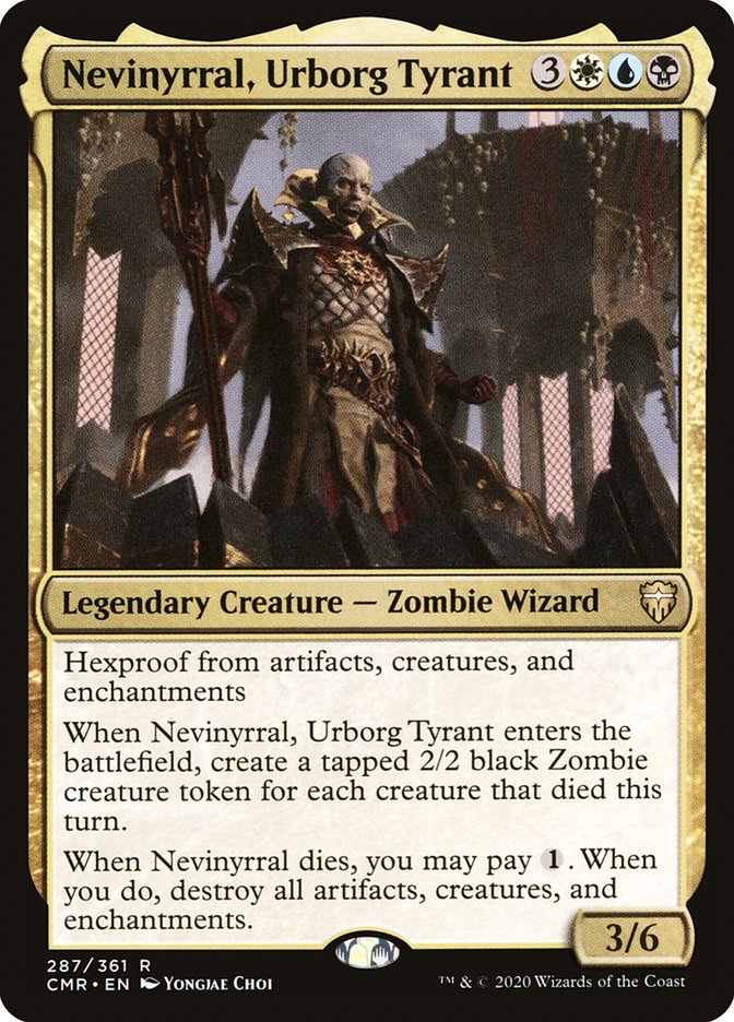 Nevinyrral, Urborg Tyrant 287 (Commander Legends)  - Foil | Good Games Morley
