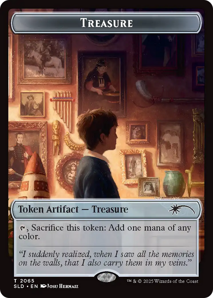 Treasure Token (2065) (Rainbow Foil) [Secret Lair Drop Series] | Good Games Morley