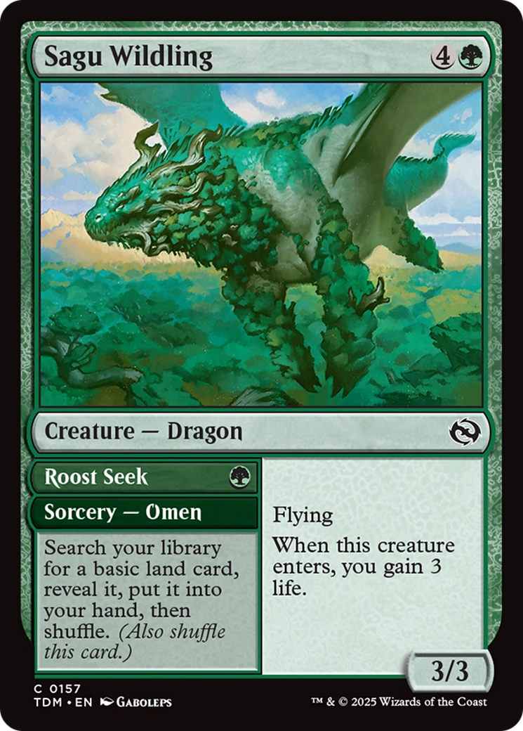 Sagu Wildling [Tarkir: Dragonstorm] | Good Games Morley