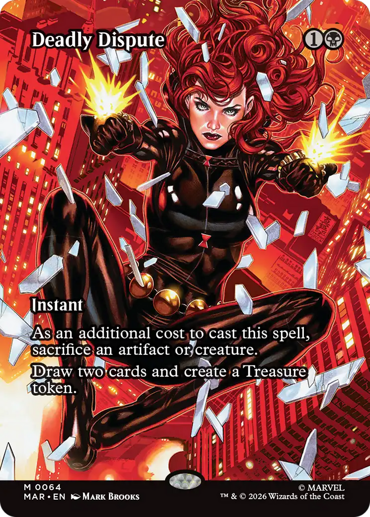 Deadly Dispute (Borderless) [Marvel Universe: Eternal-Legal] | Good Games Morley