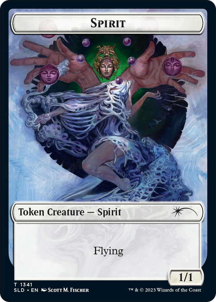 Angel // Spirit Double-Sided Token [Secret Lair Drop Series] | Good Games Morley