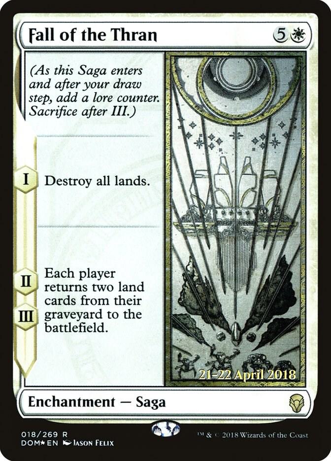 Fall of the Thran 18s/118 (Prerelease Cards)  - Foil | Good Games Morley