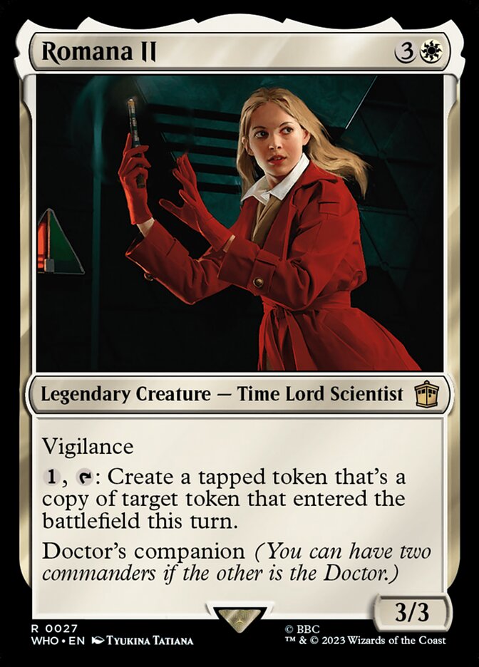 Romana II 27/331 (Universes Beyond: Doctor Who)  - Foil | Good Games Morley