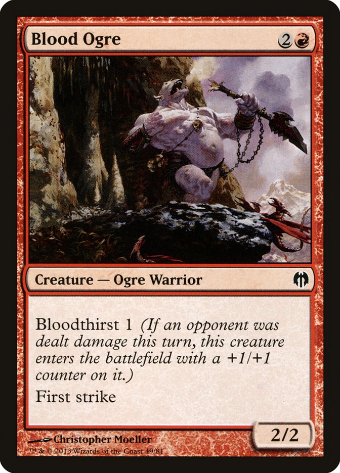 Blood Ogre [Duel Decks: Heroes vs. Monsters] | Good Games Morley