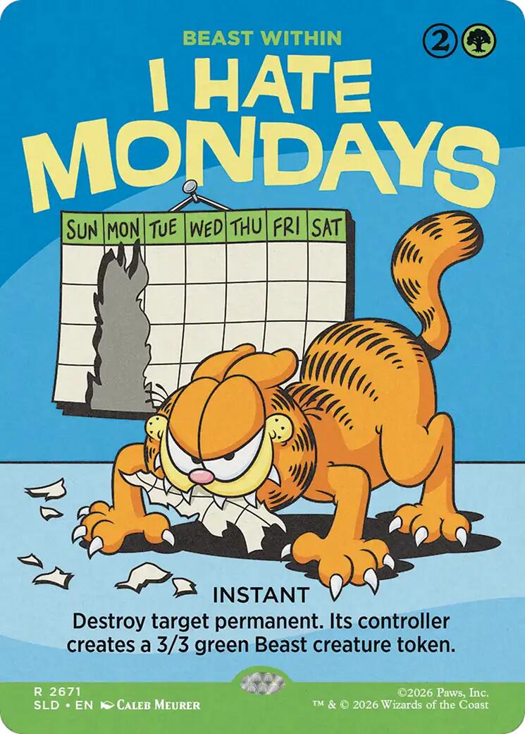 I Hate Mondays - Beast Within [Secret Lair Drop Series] | Good Games Morley