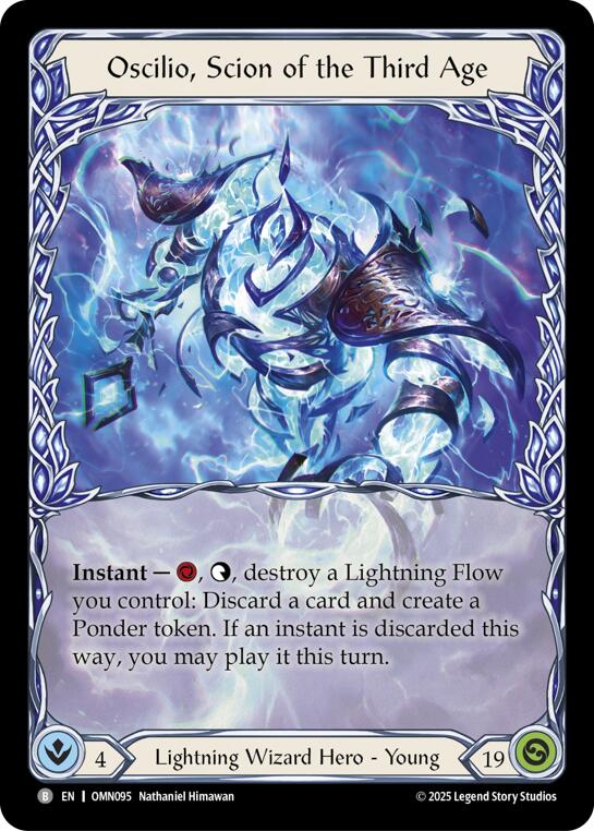 Oscilio Scion Of The Third Age [OMN095] (Omens of the Third Age) | Good Games Morley