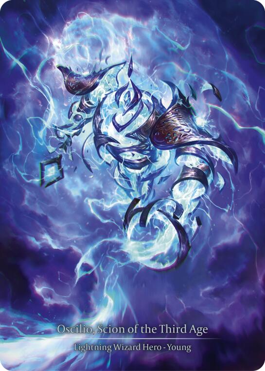 Oscilio Scion Of The Third Age (Marvel) [OMN095] (Omens of the Third Age)  Cold Foil | Good Games Morley