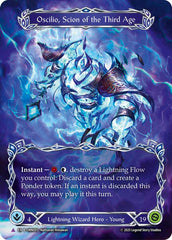 Oscilio Scion Of The Third Age (Marvel) [OMN095] (Omens of the Third Age)  Cold Foil | Good Games Morley