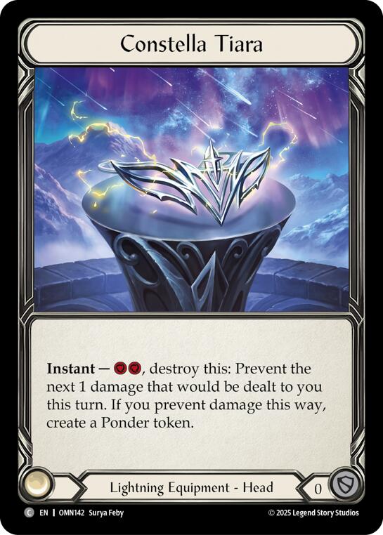 Constella Tiara [OMN142] (Omens of the Third Age)  Cold Foil | Good Games Morley
