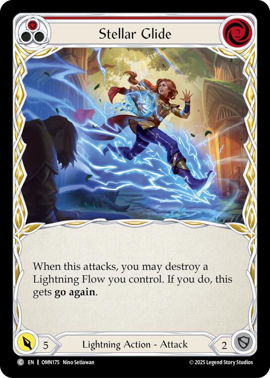 Stellar Glide (Red) [OMN175] (Omens of the Third Age) | Good Games Morley