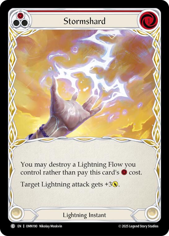 Stormshard (Red) [OMN190] (Omens of the Third Age) | Good Games Morley