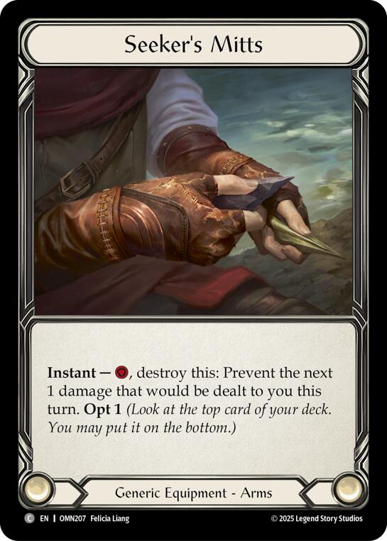 Seekers Mitts [OMN207] (Omens of the Third Age) | Good Games Morley