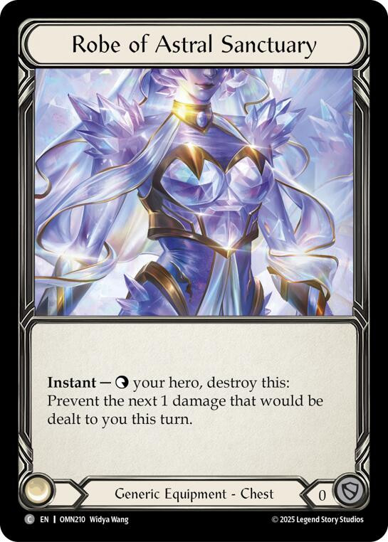 Robe Of Astral Sanctuary [OMN210] (Omens of the Third Age) | Good Games Morley