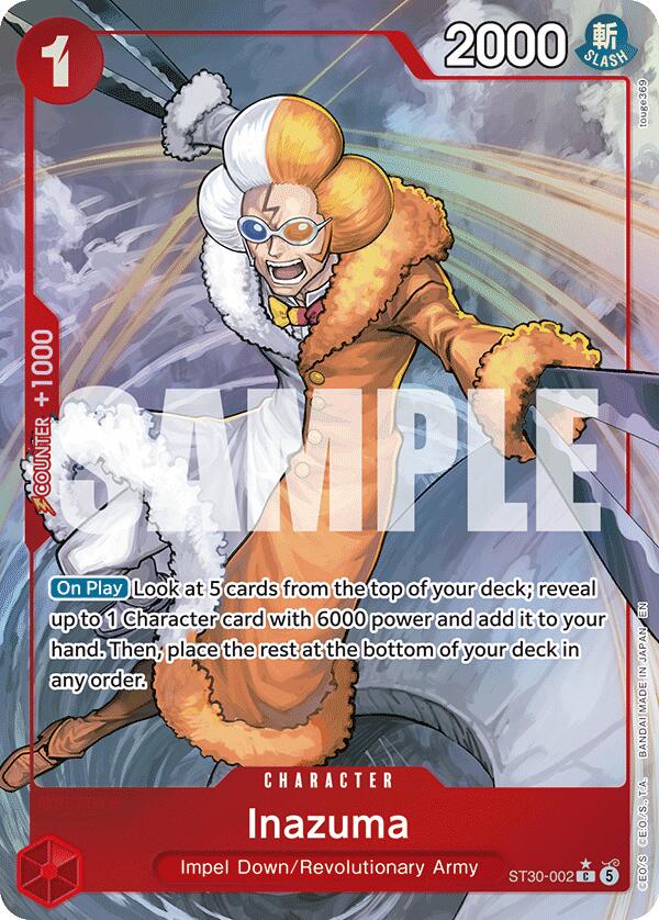 Inazuma (Full Art) [Starter Deck EX: Luffy & Ace] | Good Games Morley
