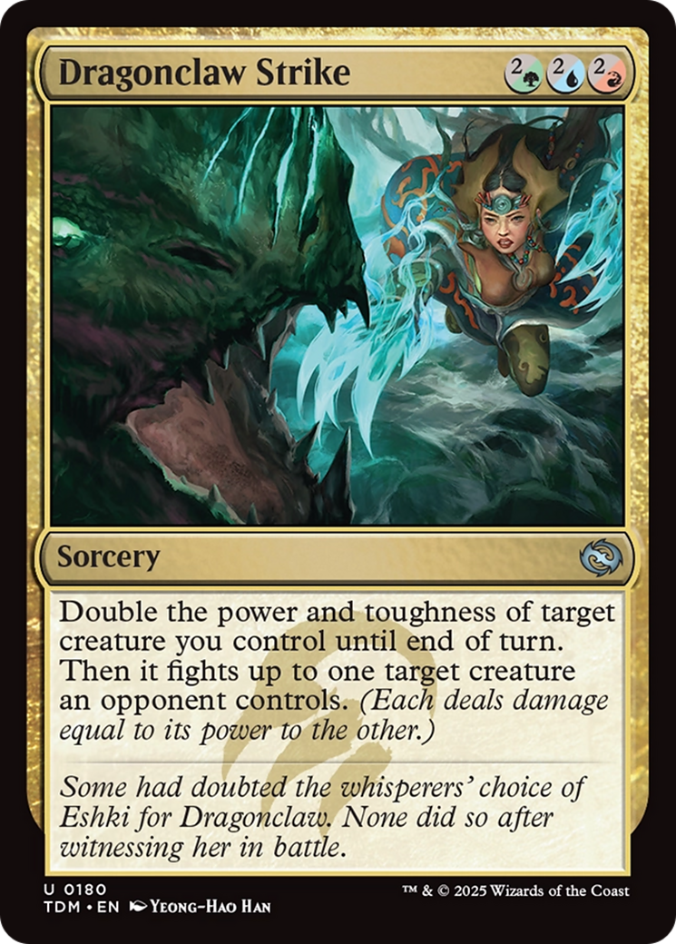 Dragonclaw Strike [Tarkir: Dragonstorm] | Good Games Morley