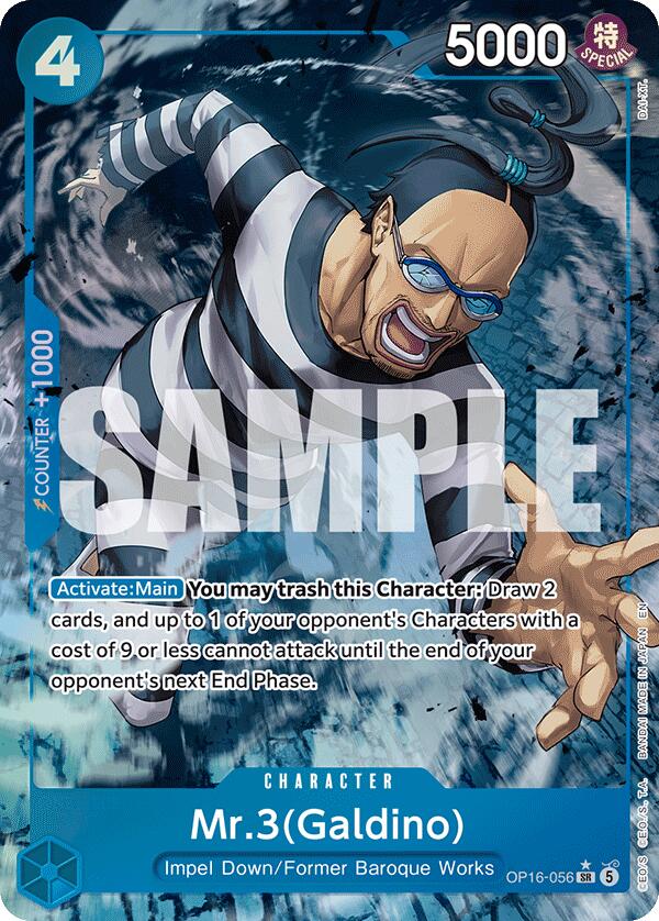 Mr.3(Galdino) (Alternate Art) [The Time of Battle] | Good Games Morley