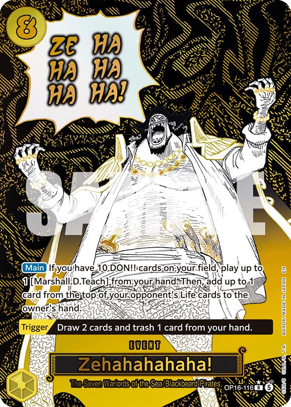 Zehahahahaha! (Alternate Art) [The Time of Battle] | Good Games Morley