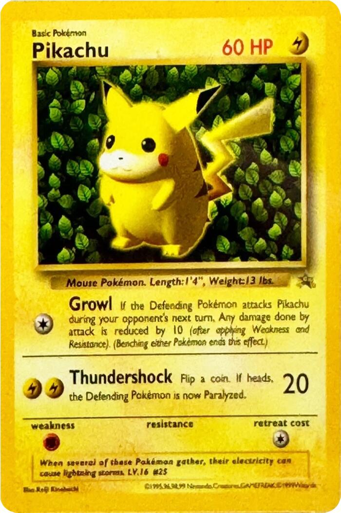 Pikachu (Corocoro Grey Star) [Player Placement Trainer Promos] | Good Games Morley