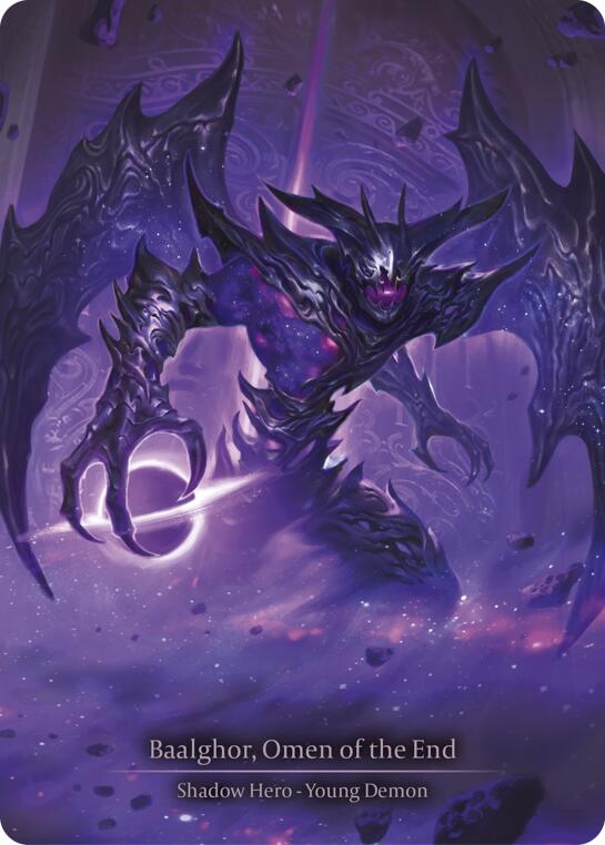 Baalghor, Omen of the End (Marvel) [IAR159-MV] (Omens of the Third Age)  Cold Foil | Good Games Morley
