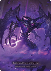Baalghor, Omen of the End (Marvel) [IAR159-MV] (Omens of the Third Age)  Cold Foil | Good Games Morley