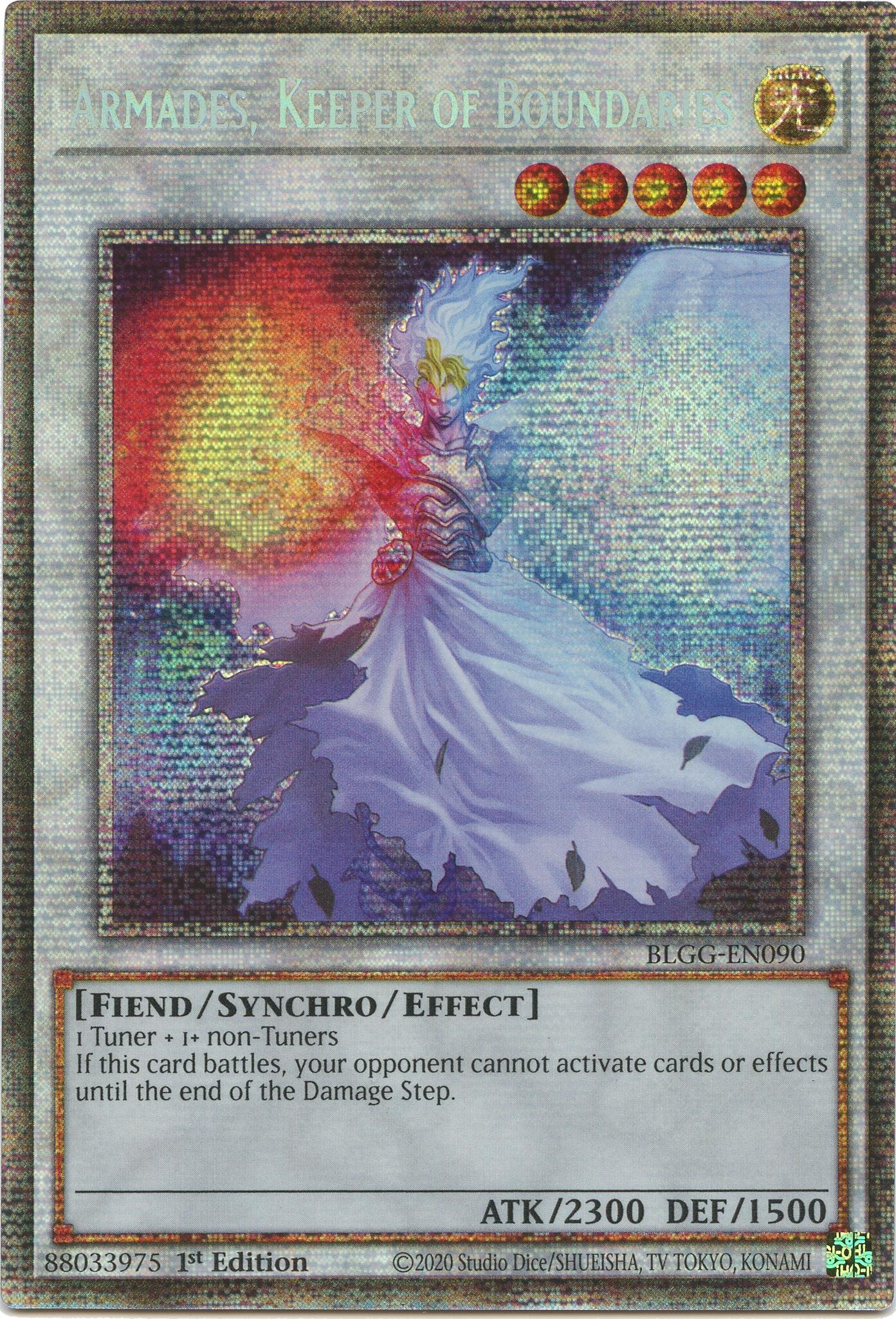 Armades, Keeper of Boundaries (Starlight Rare) [BLGG-EN090] Starlight Rare | Good Games Morley