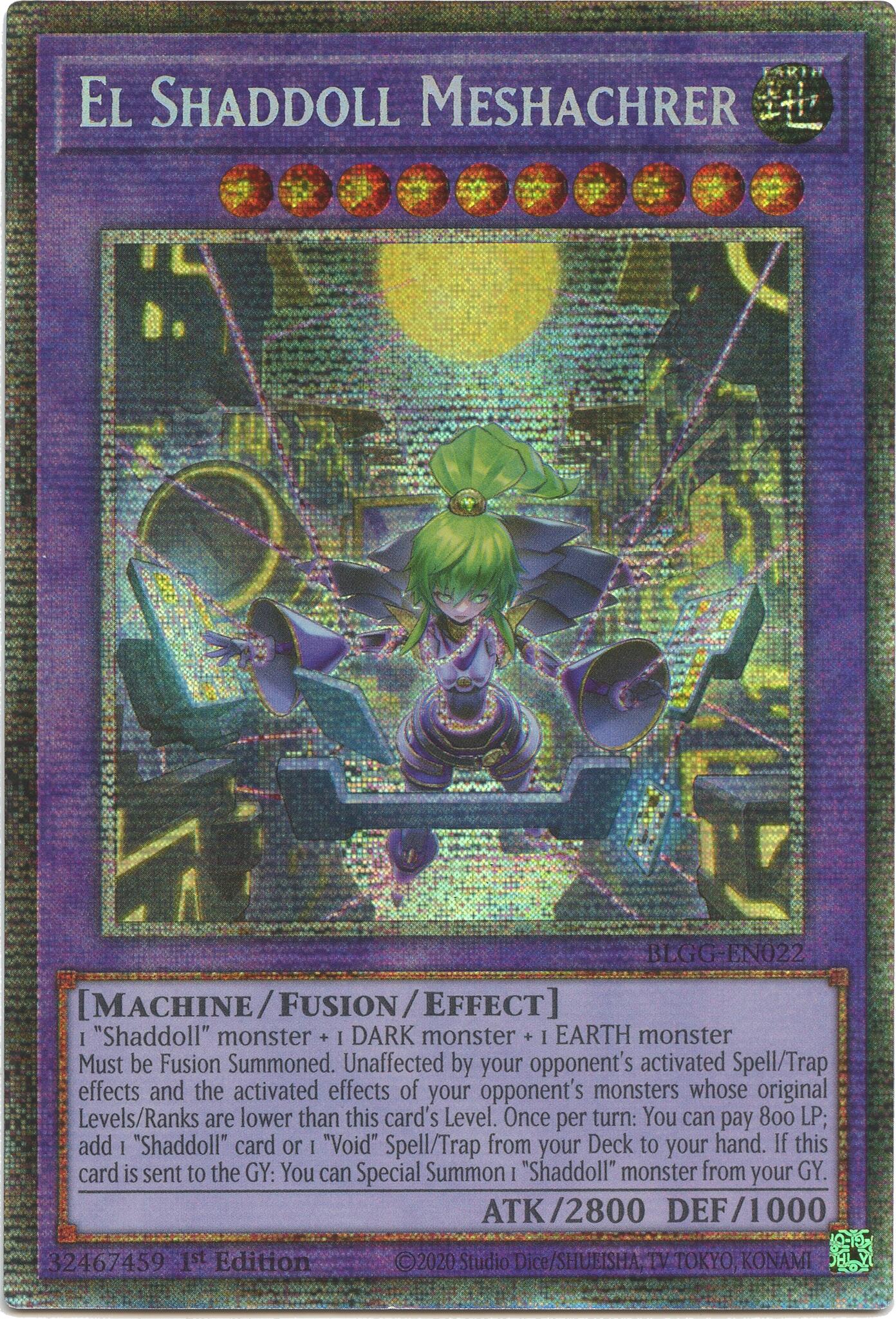 El Shaddoll Meshachrer (Starlight Rare) [BLGG-EN022] Starlight Rare | Good Games Morley