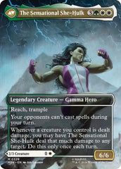 Jennifer Walters // The Sensational She-Hulk (Borderless) (0328) [Marvel Super Heroes] | Good Games Morley
