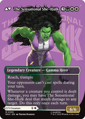 Jennifer Walters // The Sensational She-Hulk (Borderless) (0355) [Marvel Super Heroes] | Good Games Morley