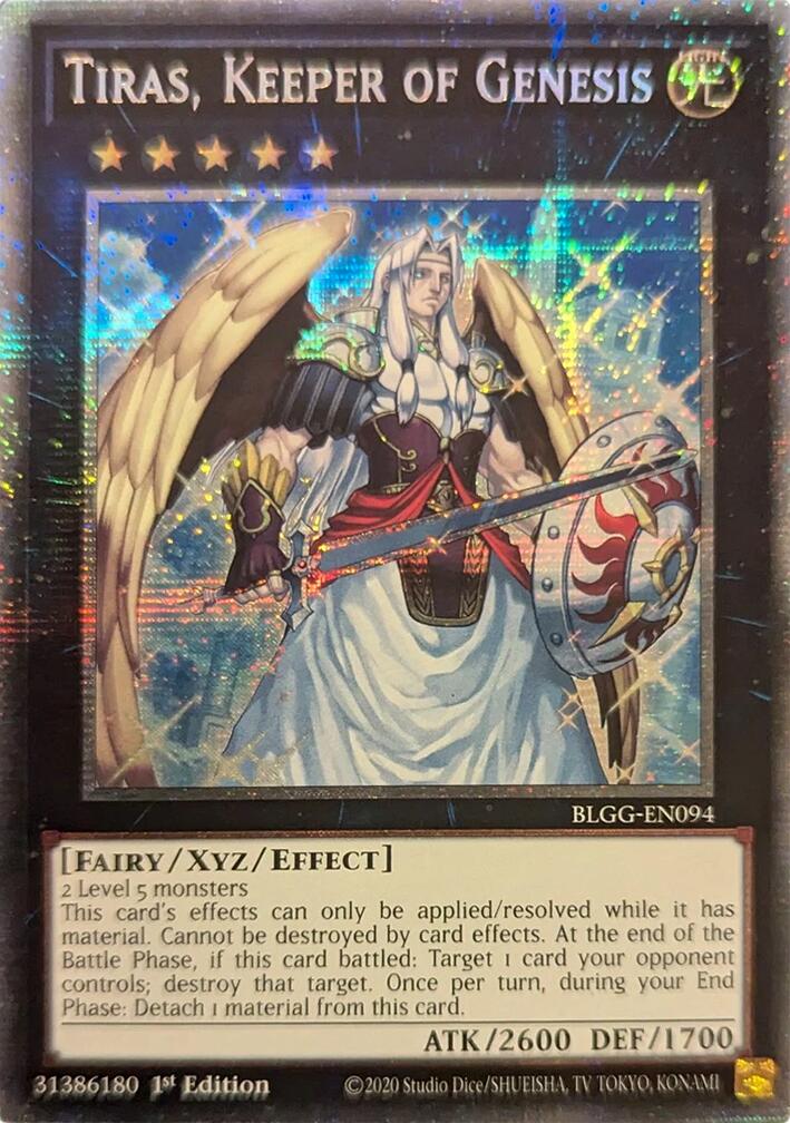 Tiras, Keeper of Genesis (Starlight Rare) [BLGG-EN094] Starlight Rare | Good Games Morley
