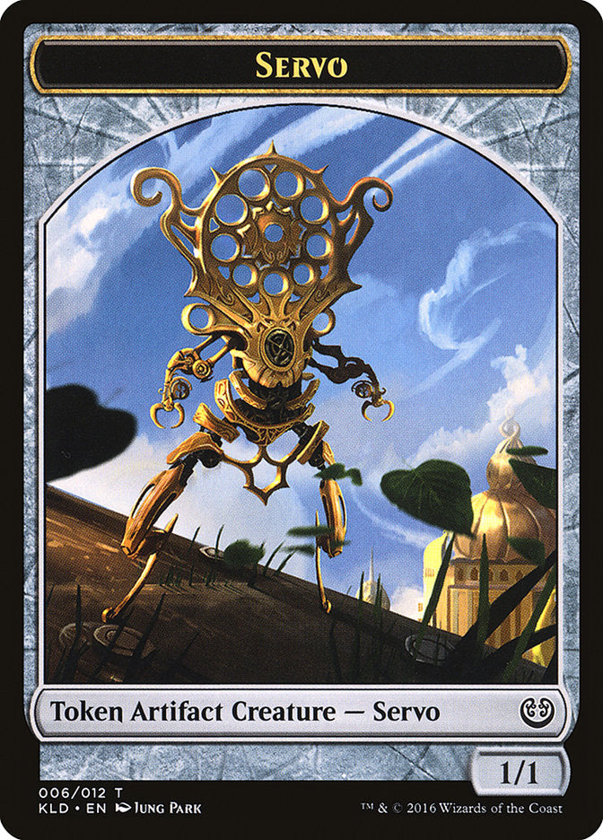 Servo Token (006/012) [Kaladesh Tokens] | Good Games Morley