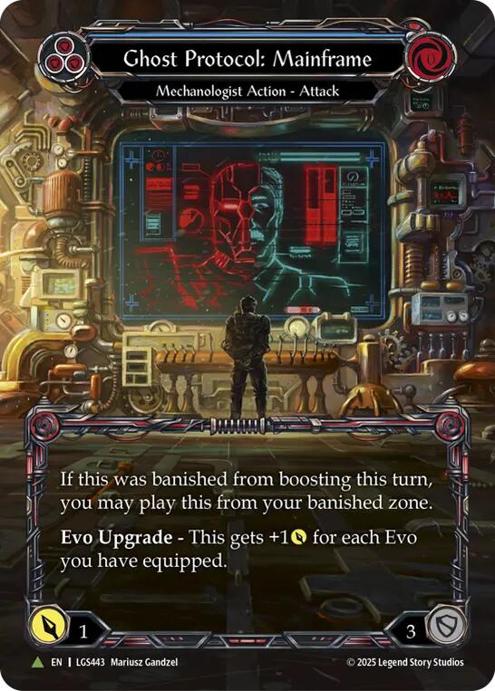 Ghost Protocol: Mainframe (Marvel) [LGS443] (Promo)  Cold Foil | Good Games Morley