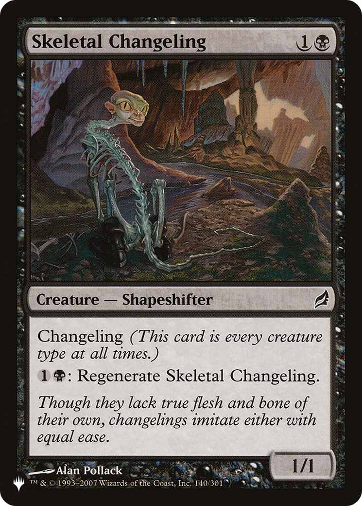 Skeletal Changeling [The List] | Good Games Morley