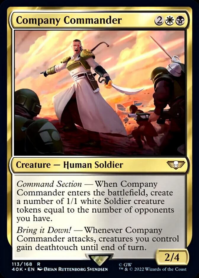 Company Commander [Warhammer 40,000] | Good Games Morley
