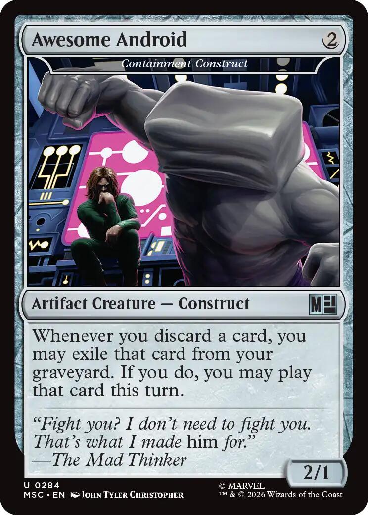Awesome Android - Containment Construct [Marvel Super Heroes Commander] | Good Games Morley