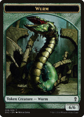 Saproling // Wurm Double-Sided Token [Ravnica Allegiance Guild Kit Tokens] | Good Games Morley