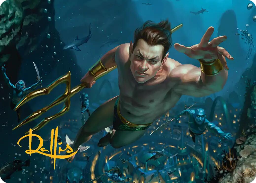 Namor the Sub-Mariner Art Card (Gold-Stamped Signature) [Marvel Super Heroes Art Series] | Good Games Morley