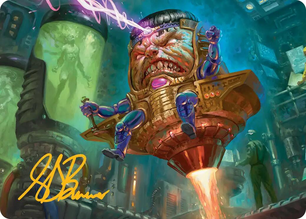 M.O.D.O.K. Art Card (Gold-Stamped Signature) [Marvel Super Heroes Art Series] | Good Games Morley