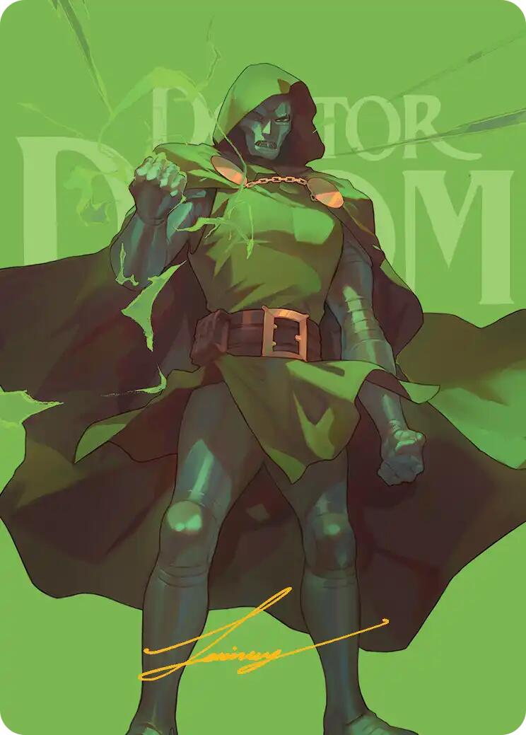 Doctor Doom Art Card (Gold-Stamped Signature) [Marvel Super Heroes Art Series] | Good Games Morley