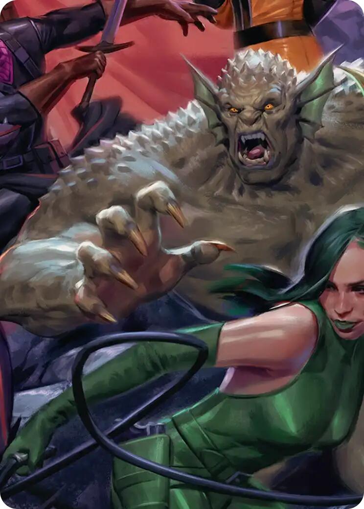 Abomination, Irradiated Brute Art Card [Marvel Super Heroes Art Series] | Good Games Morley