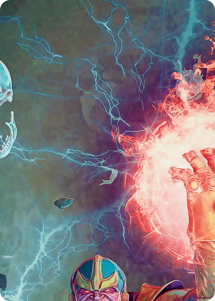 Thanos, the Mad Titan Art Card (2/9) [Marvel Super Heroes Art Series] | Good Games Morley