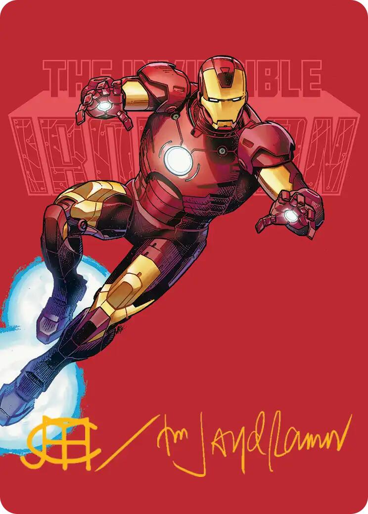 The Invincible Iron Man Art Card (Gold-Stamped Signature) [Marvel Super Heroes Art Series] | Good Games Morley