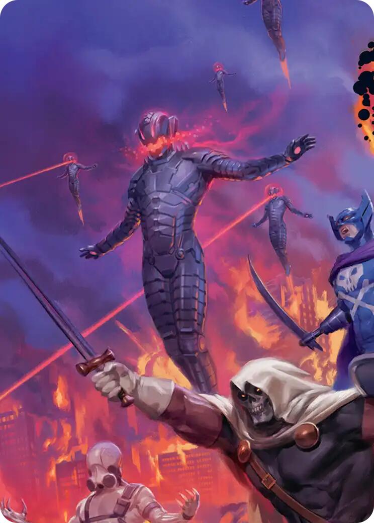 Ultron, Machine Overlord Art Card [Marvel Super Heroes Art Series] | Good Games Morley