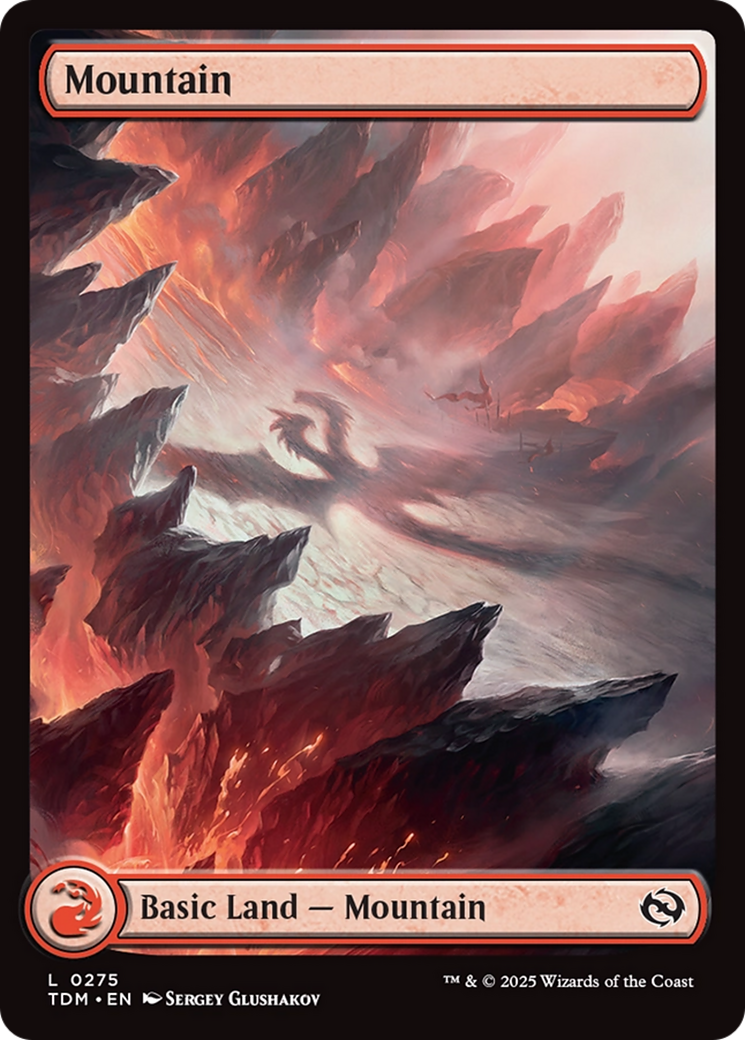 Mountain (0275) [Tarkir: Dragonstorm] | Good Games Morley